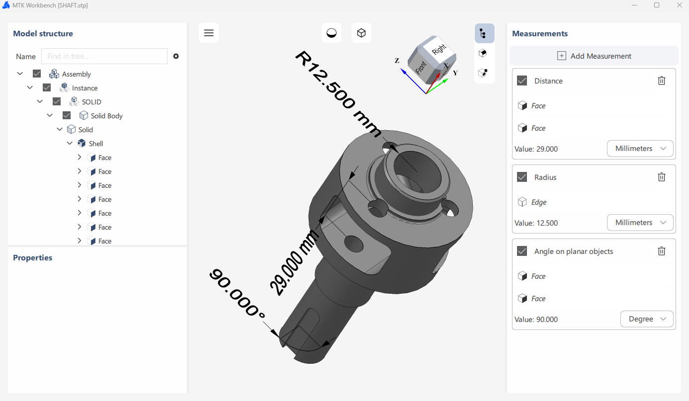 Workbench Measurements